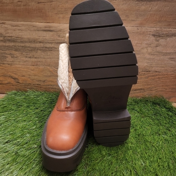 New Sam Edelman Linds Layered Booties Sz 9.0 - Picture 11 of 14